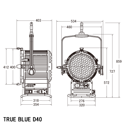 ARRI D 40図面